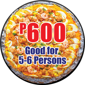 Pancit Malabon Sizes - Size 12" Bilao - Good For 5 - 6 Person