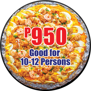 Pancit Malabon Sizes - Size 14" Bilao - Good For 10 - 12 Person