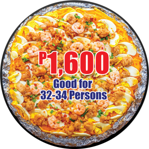 Pancit Malabon Sizes - Size 18" Bilao - Good For 32 - 34 Person