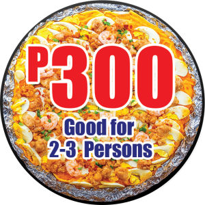 Pancit Malabon Sizes - Size 9" Bilao - Good For 2 - 3 Person